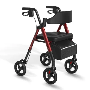 Rollator Walkers For Seniors, Foldable Walker With Seat