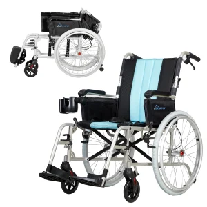 20" Magnesium Ultra Lightweight Wheelchair, Wide Seat for Adults