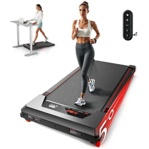 Under Desk Treadmill with LED Display and Remote Control