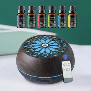 Home Diffuser, 6 Essential Oils,  3 Mist Modes