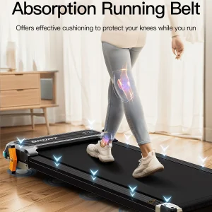 Walking Pad with Incline, and Shiatsu Foot Massager,