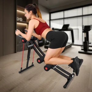 Foldable Ab Machine, Max 440lbs