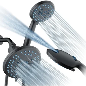 High Pressure Rain & Handheld 3-way Shower Head Combo -
